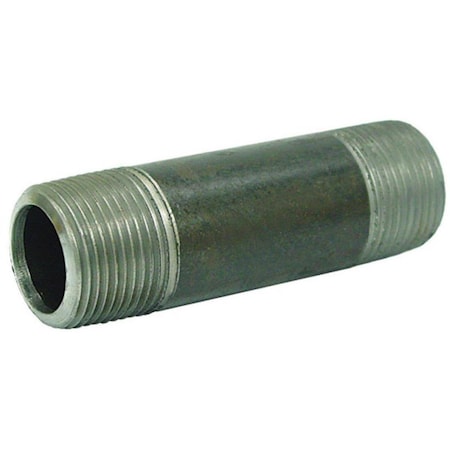 Gizmo 8700143905 Black Steel Pipe Nipple  1.5 x 10 in. GI147936